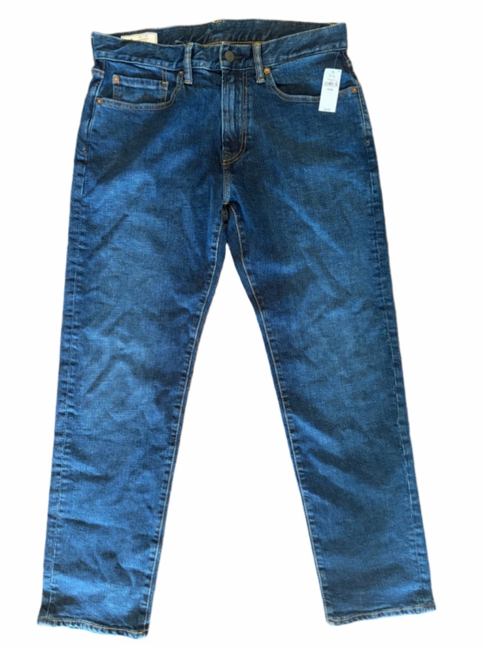 Men's Gap Straight Leg Jeans, Blue, Size 31x30